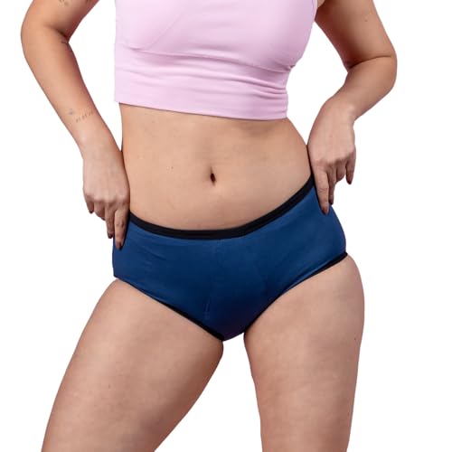 Image of REVAA Heavy Period Panty for Women & Girls (Pack of 1) Soft Cotton, Reusable & Leak Proof Menstrual Underwear, No Pads Required, Rash-Free Comfort, for Super Heavy Flow, Lasts Up to 2 Yrs
