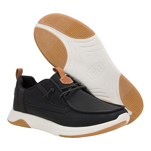Image of HEYDUDE Men's Wally Drift Classic | Slip On Shoes for Men | Lightweight Loafers | Easy On System | Cushioned Insole