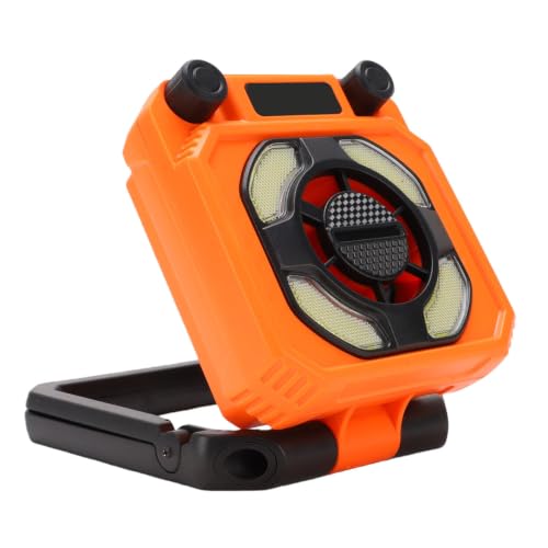 Ventilador 100 velocidades sin escalones con luz recargable USB 5
