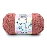 Lion Brand Yarn Pound of Love Yarn, Terracotta
