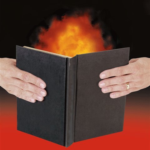 Magie Le Livre enflammé - Tour de