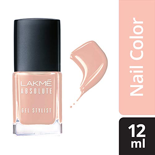 Image of LAKME Absolute Gel Stylist Nail Color, Salmon, 12ml