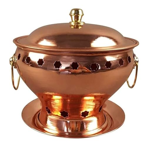 Olla China de Alcohol de Cobre para Hot Pot miniatura 1