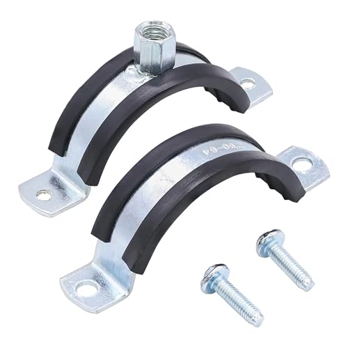 Soporte techo para tuberías de agua con abrazadera ajustable acero 304 M8 M10 5