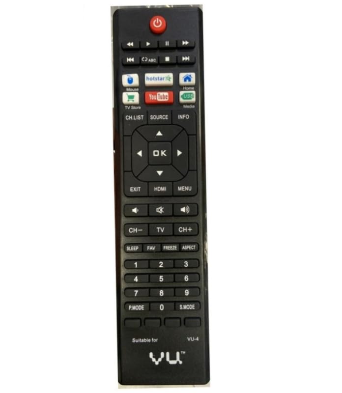 Ethex® Tv Remote Compatible for VU Smart led/LCD Tv Remote ControlNew TvR-134(NO Voice Command)(Same Remote Only Will Work)(Before Buy Check All Images) (B0CT2GWZ2L) Amazon Price History, Amazon Price Tracker
