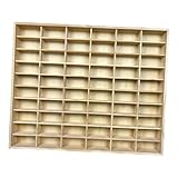 . 【Emplacements spacieux】: La boîte de collecte et de rangement comporte 60 compartiments individuels, chacun mesurant 4,2 cm x 9 cm/1,65 pouce x 3,54 pouces, chaque voiture bien en place et joliment présentée