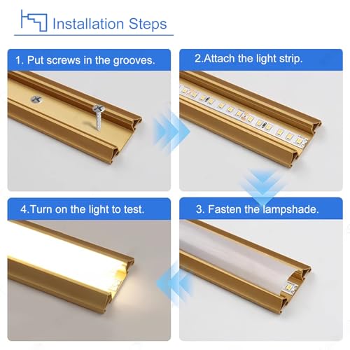 Image of LED Track Lighting Aluminum Channel for Crown Moulding, Indirect Wall Washer Profile for Living Room Ceiling Lighting