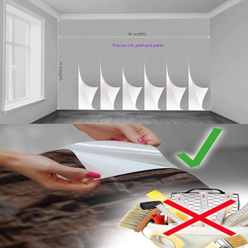 Fresque autocollante en PVC de haute qualité pour une décoration murale durable - 6