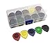 30pcs Alice Durable Clear Large Size Bass Rock Heavy Metal Guitar Picks Plectrum 1.0/2.0/3.0 mm With Pick Case Storage Box