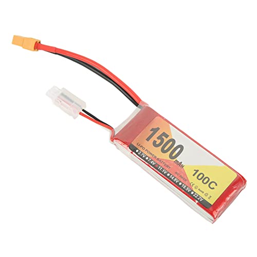 Batería LIPO QAV250 de 500mAh con Conector XT60 para Quadcopter FPV Racing