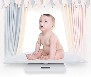 Electronic Baby Digital Scale Infant Weighing Scales Baby Infant Pet Platform Weight Bathroom White