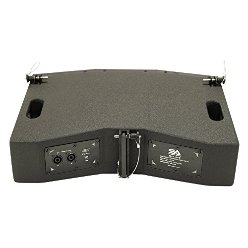 Seismic Audio Cla-2X5 Compact 2 X 5 Line Array Speaker With Titanium Compression Driver Pa/Dj Band Live Sound #TOP3