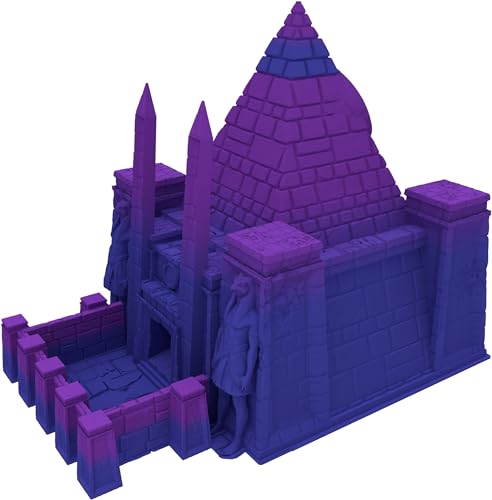 Tour à dés Fates End Temple Ra grey accessoire jeu de table - 3