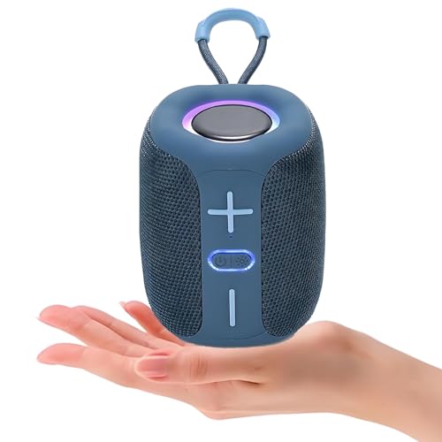 Genérico 2025 Wireless Speaker, Wireless Bluetooth Speaker, with Ipx7 Water Resistance, Multiple Sound Modes & Long Battery Life For Outdoors & Travel(Blue)