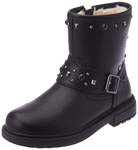 Preisvergleich Produktbild Geox Mädchen J Eclair Girl Stiefeletten, Schwarz, 38 EU