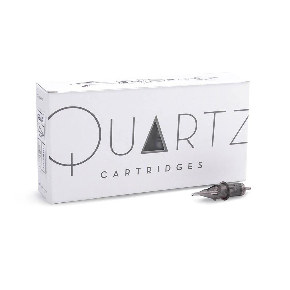 Peak - Quartz Cartridge Tattoo Needles - 1223M1 - Single-Use Cartridges for Safe Professional Tattooing, Disposable & Sterile Tattoo Supplies (Box of 20)