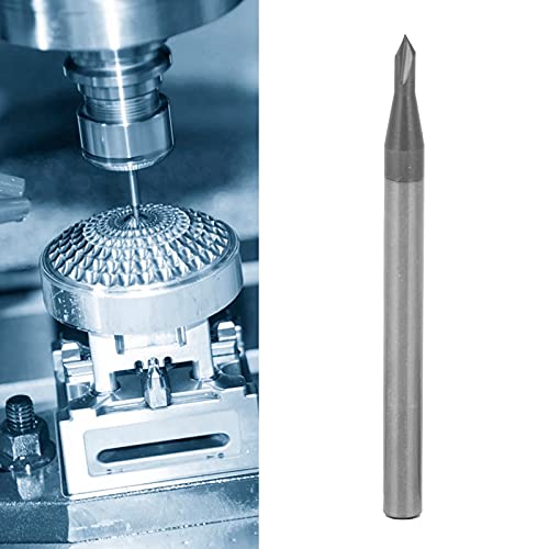 Cortador de chanfro, ponta de 0,08 pol. Não há necessidade de desinstalar 3 flautas CNC ferramenta d