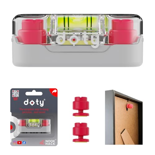doty Picture Hanging Tool - [New Packaging] The Essential Wall-Hanging Marking Device | Picture Hanging Kit with Level