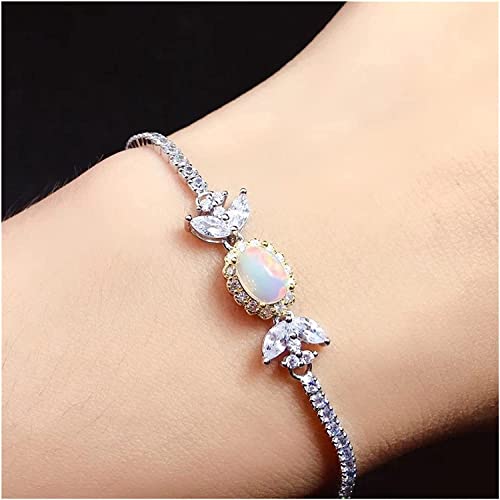 Pulsera ópalo plata 925 para realzar tu estilo diario en la oficina y eventos
