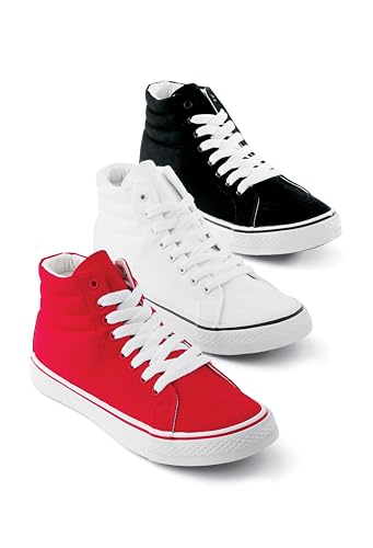 Balera Unisex High-Top Canvas Sneakers Perfect for Dance4