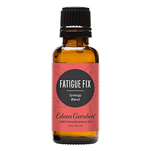 Edens Garden Fatigue Fix Essential Oil Synergy Blend, 100% Pure Therapeutic Grade (Undiluted Natural/Homeopathic Aromatherapy Scented Essential Oil Blends) 30 Ml #TOP30
