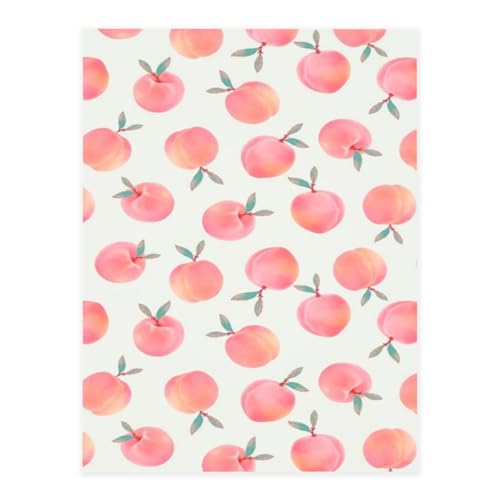 AUGUSTRUSH Rosa Pfirsich Kristall-Aufkleber Klebefolie 26,5x20cm