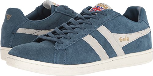 Image of Gola Equipe Suede - Sneakers for Men - Contrasting Wingflash - Heel Return - Durable Cupsole - Low Silhouette