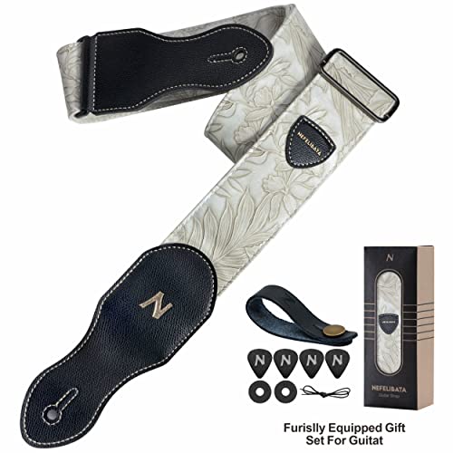 Nefelibata Sangle de guitare, 2,3 pouces style Porter en cuir sculpté avec des extrémités en cuir de haute qualité, 60s… - Les Beatles, Paul McCartney, John Lennon, RIngo Starr, George Harrison Nefelibata Sangle de guitare, 2,3 pouces style Porter en cuir sculpté avec des extrémités en cuir de haute qualité, 60s… – Image 7