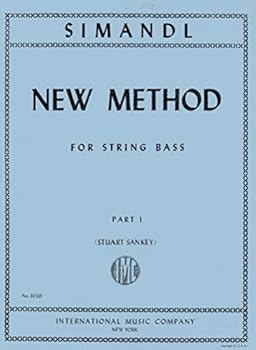 Sheet music Simandl - New Method for String Bass Part 1 Book