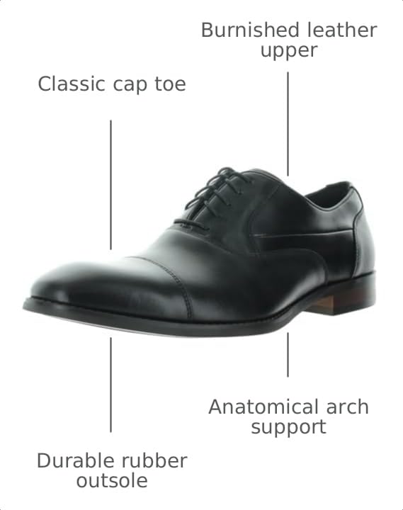 Image of Stacy Adams Kallum Cap Toe Oxford