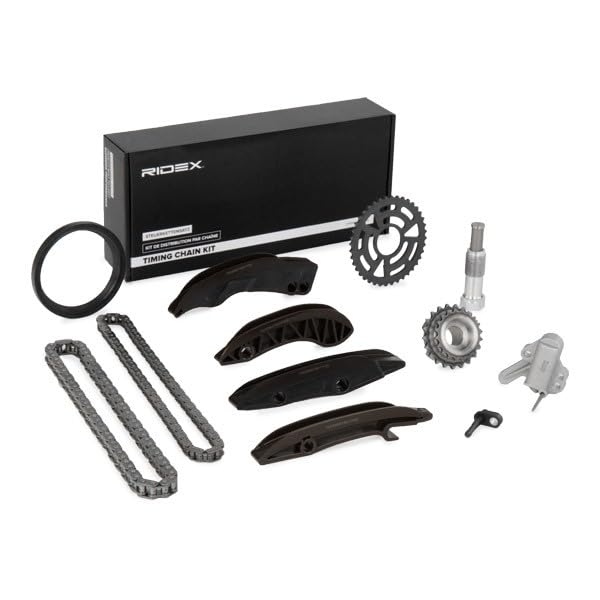 RIDEX 1389T0033 Kit catena distribuzione idraulico Catena con rivestimento in TRITAN® Attrezzi speciali necessari per montaggio Compatibilità con BMW 3 Sedan E90