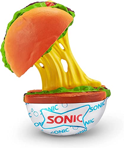 GAME PARTY Surprise Foodie Mini Brands Series 1 Mystery Set - Surprise Mini Food Mystery Bundle With Tattoos, Stickers, And More | Collectible Food Toys