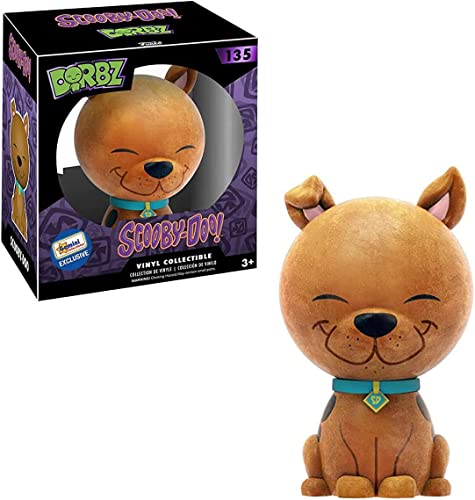 Fuzzy Scooby-Doo Pack Figure Exclusive Flocked Dog Bundled With The Witch Doctor Monster + Cartoon Character Stickers & Trading Card Fun Zoinks! #TOP1