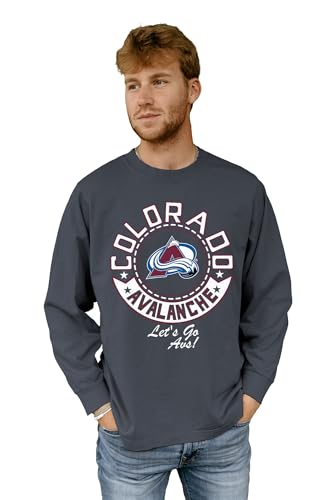 Blue 84 NHL Chandail manches longues Throwback Honor