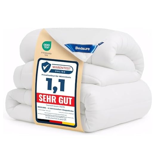 BEDSURE 2er Set Bettdecke 135x200, 300gsm Bettdecke 4 Jahreszeiten Winterdecke 135x200 & 150gsm Steppdecke 135x200cm Warm, Dicke Bettdecke Winter Schlafdecke