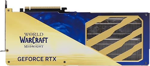 Image of msi Gaming RTX 5070 12G World of Warcraft Midnight Light Edition OC Graphics Card (12GB GDDR7, 192-bit, Extreme Performance: 2625 MHz, DisplayPort x 3 2.1a, HDMI 2.1b, NVIDIA Blackwell Architecture)