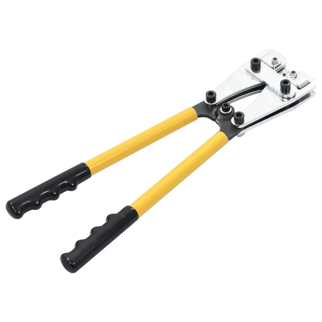 Hydrauliczne szczypce zaciskowe ze stali 50 kN do zaciskania sześciokątnego od 6 do 50 mm² przewodów, przenośne, do ściągania izolacji w warsztacie, naprawie