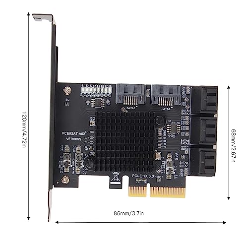 Tarjeta de expansión PCIE para solucionar la falta de espacio con 8 puertos de alta velocidad 7