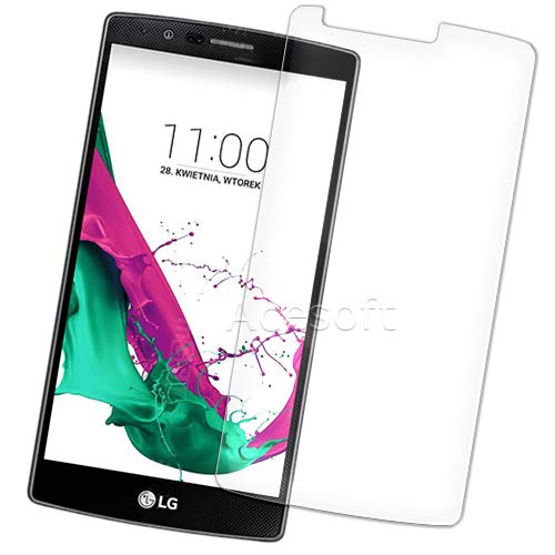 High Definition Anti-Strike Shatterproof Tempered Glass Screen Protector Film Guard Shield Saver Armor Cover Compatible with LG G4 US991 U.S. Cellular Phone
