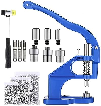 Jadeshay Handdruk/oogmachine, handdruk-oogmachine met 3 matrijzen en