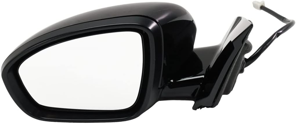 For Nissan Altima 2019 2020 2021 Door Mirror Driver Side | Power | Heated | Manual Folding | Paint to Match | SL/SV Model | Replacement For 96302-6CA1B, 96374-6CA9A | NI1320313