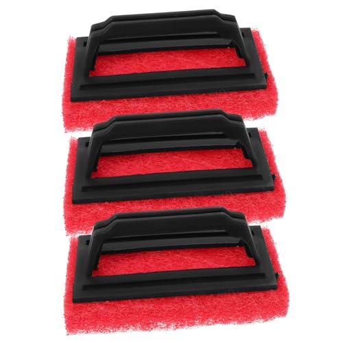 VILLCASE 3pcs Brush Silk Screen Ink Remover Scratch Resistant Screen Ink Cleaner