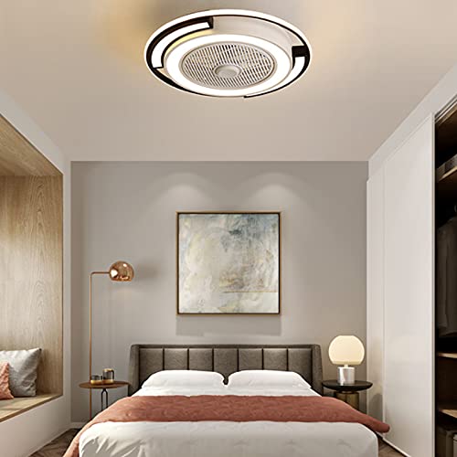 Ventilateur de plafond avec télécommande pour rafraîchir un salon bas - 3