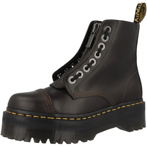Image of Dr. Martens, Women's Maple Zip Steel Toe Light Industry Boots