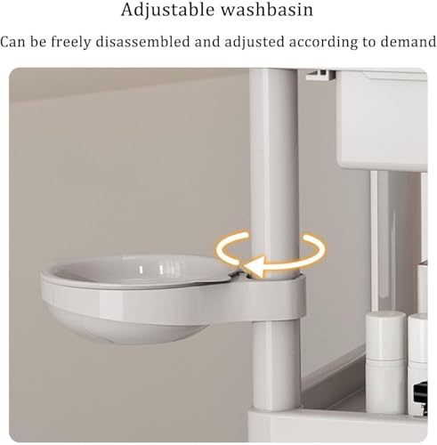 Chariot de beauté et de salon étagères pour rangement médical - 8