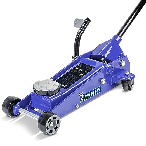 MICHELIN 009554 Cric Hydraulique 3T Levage Rapide – Hauteur 145-490 mm – Direct Twist System –...