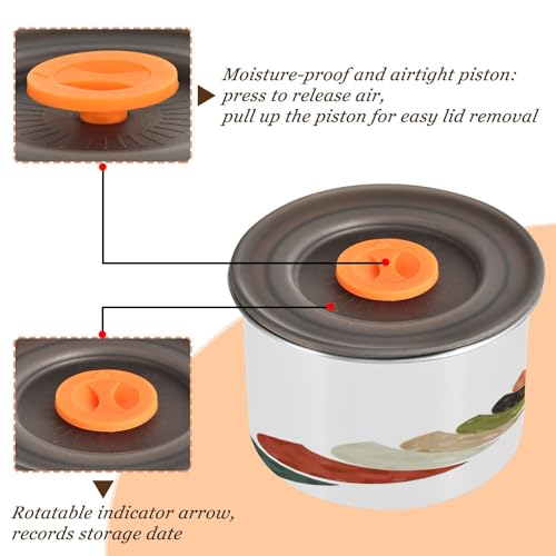 Envase de café colorido con tapa 500ml acero inoxidable miniatura 3