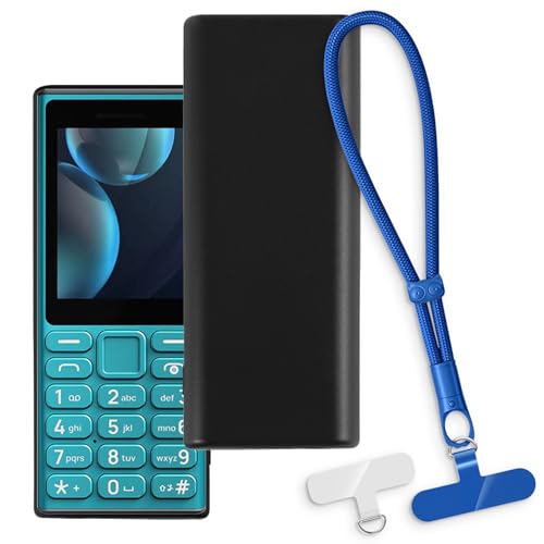 OAGELIM 2-in-1�ی�P�[�X�ƃ��X�g�X�g���b�v HMD 200 4G 2026 �Ƃ̌݊������� ���O���\�ȃ��j���[�h�t���d�b�J�o�[�A����~�ߕ����h�~�O���b�v�n���h�� (�u���b�N + �u���[)