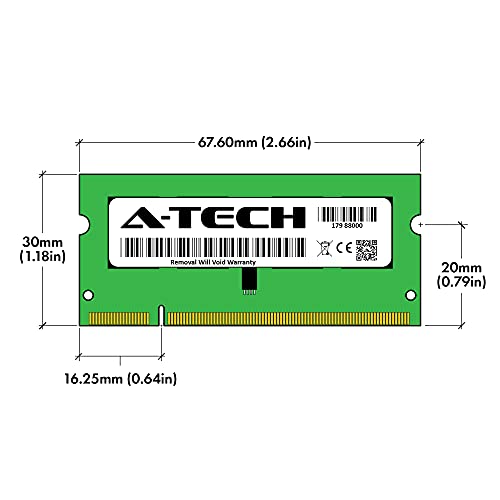 Image of A-Tech 1GB RAM Replacement for Synology DDR2-800-1GB | DDR2 800 MHz PC2-6400 SODIMM Non-ECC Unbuffered Memory Compatible for RS2211RP+, RS2211+, DS2411+, DS1511+, RS810RP+, RS810+, DS1010+