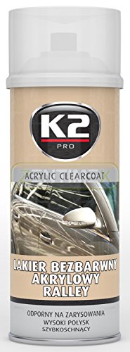 Acrylics - Barniz acrílico de barniz transparente de barniz de coche de spray - spray de barniz de Transparente Protector de superficies brillo barniz de sellado metal Madera Plástico Transparente Plásticos nuevo final Resistencia contra productos y arañazos mecánica brillante secado rápido 0,4l Spray Cover